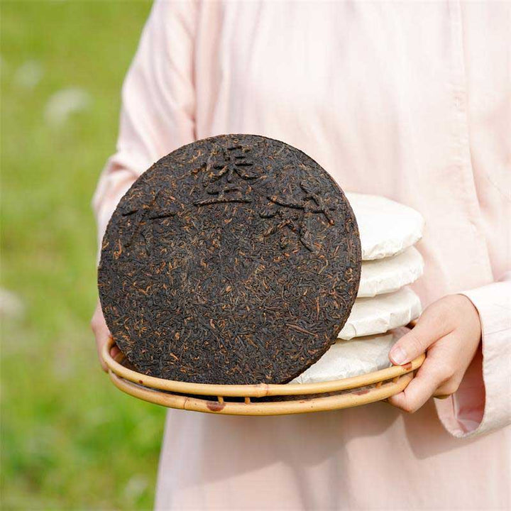 2013 Miyun Liu Bao Ripe Tea Cake