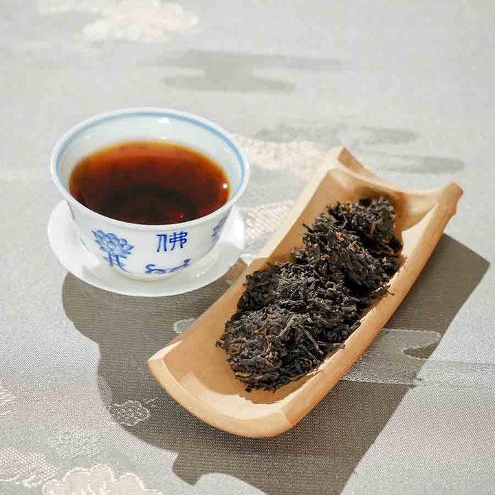 2013 Miyun Liu Bao Ripe Tea Cake