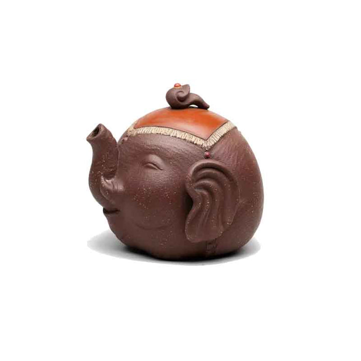 Auspicious Elephant Zisha Teapot