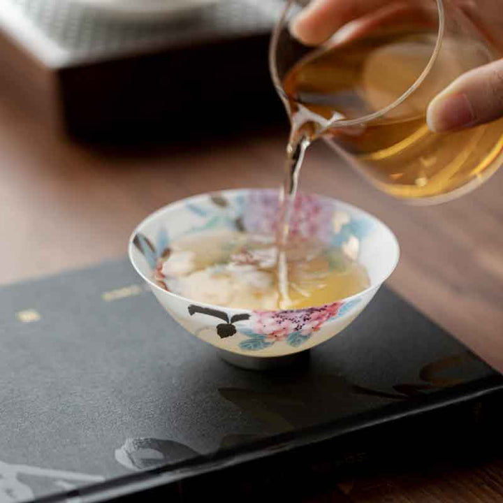 Ultra-thin Jade Porcelain Ice Jade Teacup