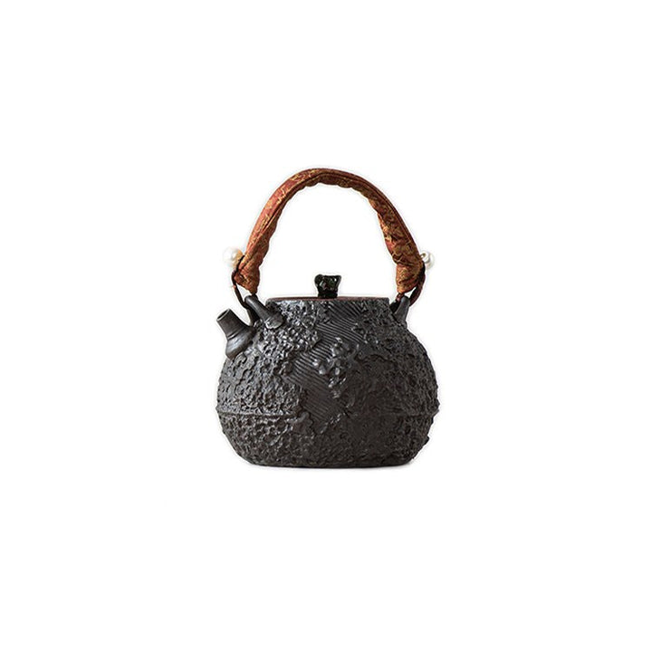 Rock Ore Coarse Pottery Tea Kettle