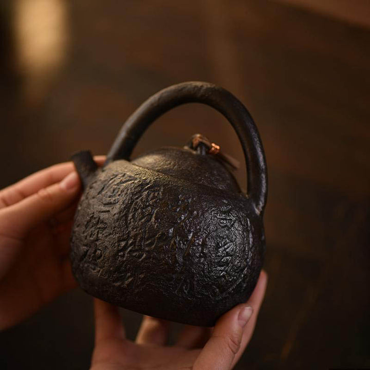 Zisha Tea Kettle Wabi-sabi Purple Sand Clay Pot